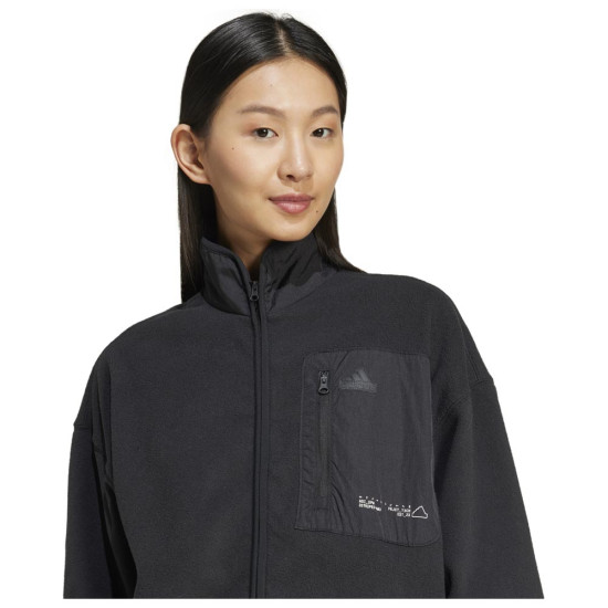 Adidas Γυναικεία Ζακέτα City Escape Polar Fleece Track Top Adidas Γυναικεία Ζακέτα City Escape Polar Fleece Track Top